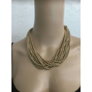 Natasha Multi Chain Gold Necklace